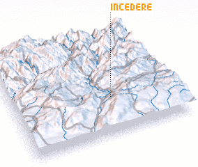 3d view of İncedere