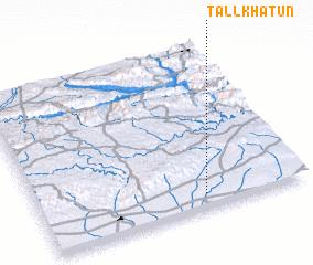 3d view of Tall Khātūn