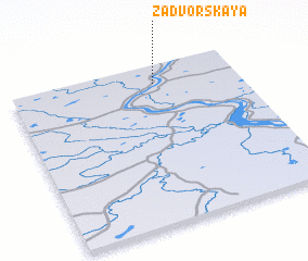 3d view of Zadvorskaya