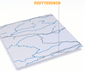 3d view of Novyy Kuvash