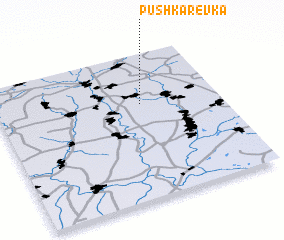 3d view of Pushkarëvka