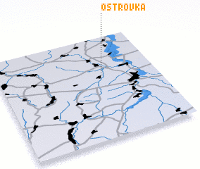 3d view of Ostrovka