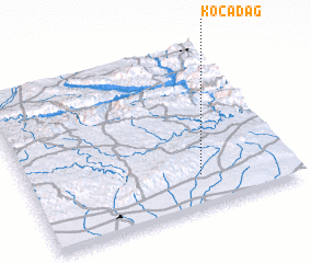 3d view of Kocadağ