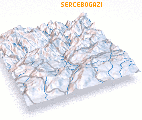 3d view of Serçeboğazı