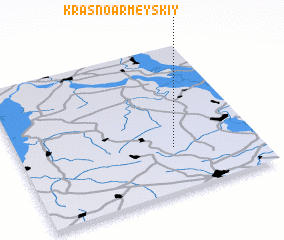 3d view of Krasnoarmeyskiy