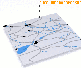 3d view of Chechkino-Bogorodskoye