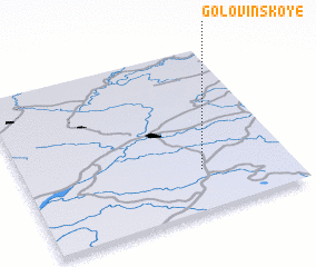 3d view of Golovinskoye