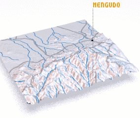 3d view of Mengudo