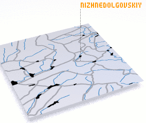 3d view of Nizhnedolgovskiy