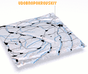 3d view of (( Udobno-Pokrovskiy ))