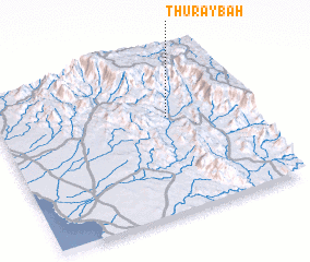 3d view of Thuraybāh