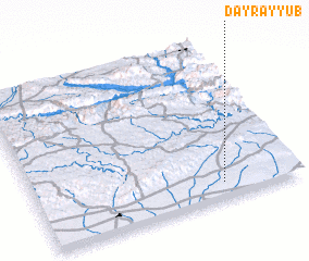 3d view of Dayr Ayyūb