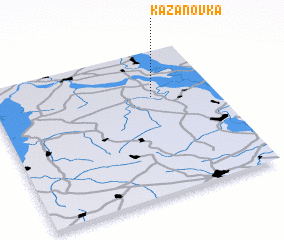 3d view of Kazanovka