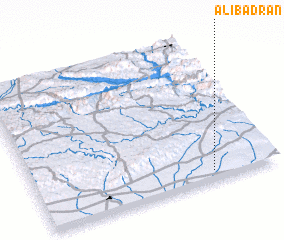 3d view of ‘Alī Badrān