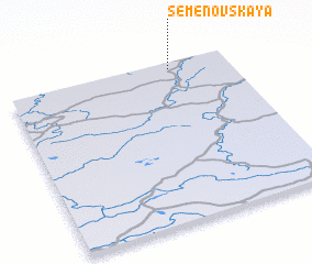 3d view of Semënovskaya