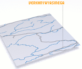 3d view of Verkhnyaya Sinega