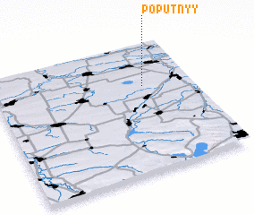 3d view of (( Poputnyy ))
