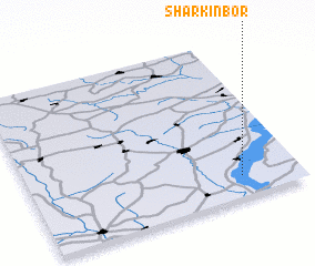 3d view of Sharkin Bor