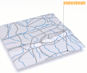 3d view of Kurkurkān