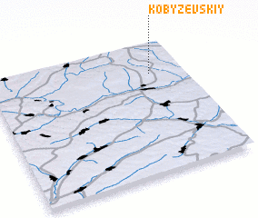 3d view of Kobyzevskiy