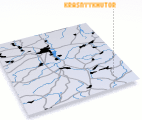 3d view of Krasnyy Khutor