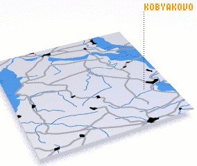 3d view of Kobyakovo