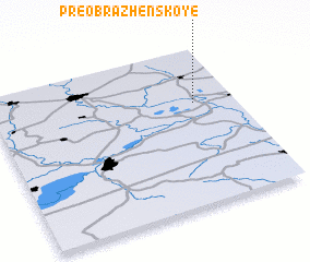 3d view of Preobrazhenskoye