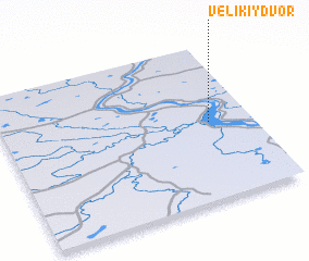 3d view of Velikiy Dvor