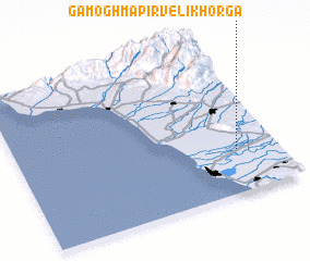 3d view of Gamoghma Pirveli Khorga