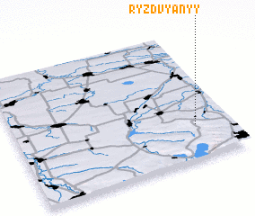 3d view of Ryzdvyanyy