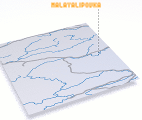 3d view of Malaya Lipovka