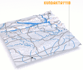 3d view of Kundak Ţayyib