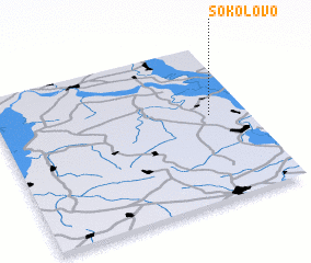 3d view of Sokolovo