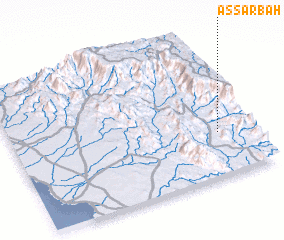 3d view of As Sarbah