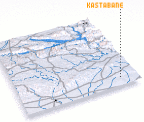 3d view of Kas Tabâne