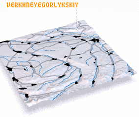 3d view of Verkhneyegorlykskiy