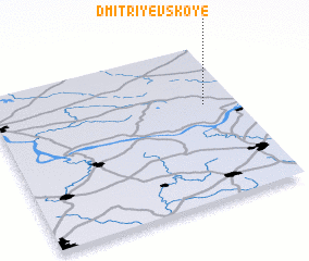 3d view of Dmitriyevskoye