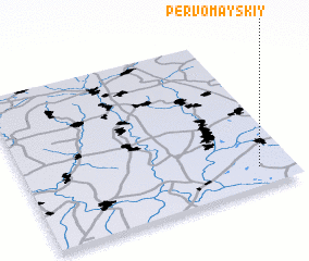 3d view of Pervomayskiy