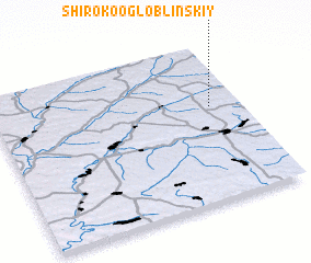 3d view of Shiroko-Ogloblinskiy