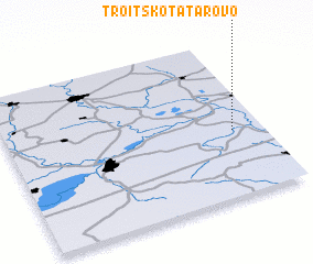 3d view of Troitsko-Tatarovo