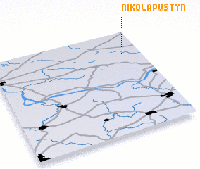 3d view of Nikola-Pustyn\