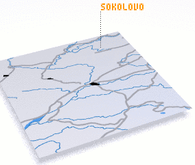 3d view of Sokolovo