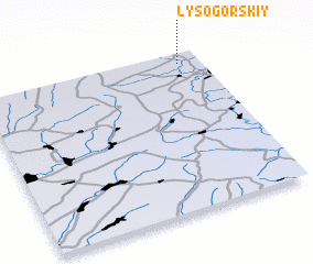 3d view of Lysogorskiy