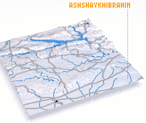 3d view of Ash Shaykh Ibrāhīm