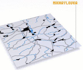 3d view of Mikhaylovka