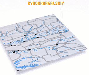 3d view of Rynok Kargal\