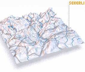 3d view of Şekerli