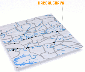 3d view of Kargal\