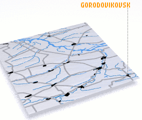 3d view of Gorodovikovsk