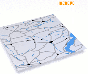 3d view of Kaznëvo